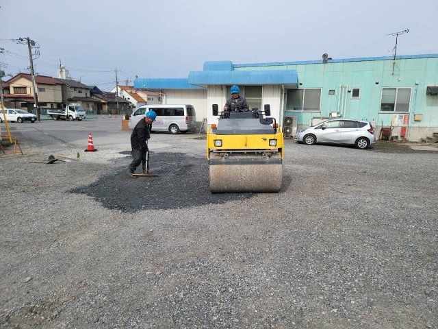 御幸ヶ原スイミングスクール駐車場整備工事